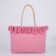 Bag - Shoper beach "Summer Vaib", 45x33x18 cm, pink color