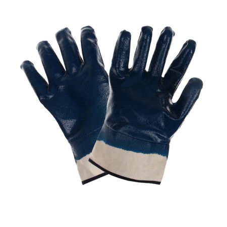 Workers, x/b gloves, with nitrilum dousy, blue, Greengo-1