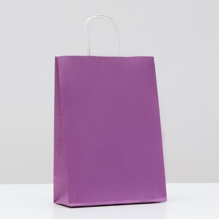 Package Gift craft Lilac, 18 x 8 x 25 cm