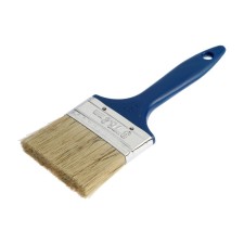 Brush flat tundra, mixed bristles, plastic handle, 3 