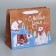 Craft horizontal package “White bears”, Ml 27 x 23 x 11.5 cm, New Year