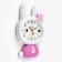 Children's wall clock "Bunny", smooth move, 27 x 4.5 x 40 cm
