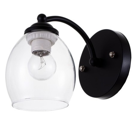 Bra 2073/1 E27 40W Black 17x13x20 cm