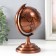 Souvenir Metal "Globus" Bronze 10.5x11x18.5 cm