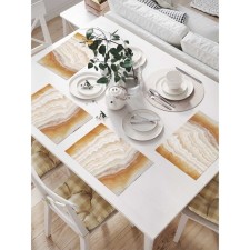 Set of napkins for setting the table 