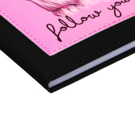 Universal diary for grade 1-11 Hello Girl, hard cover, artificial leather, with foam rubber, liesse, 80 g/m2-2