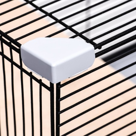 Cage for chinchilla "Pijon" No. 19, collapsible, 58 x 40 x 49, gray-9