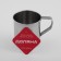 Stainless steel mug of the India, 330 ml, d = 7.8 cm