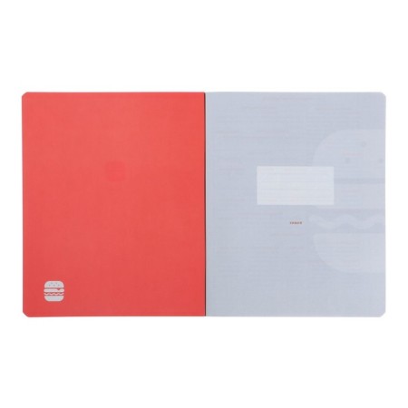 Subject notebook monocolor.element, 48 sheets in the Chemistry Cage, covered cardboard, lamination of software touch, selective varnish, offset block 70 g/m2-1