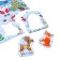 Puzzle with tactile inserts "New Year in the forest"