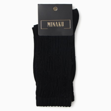Women's socks minku, black color, rr 36-41-2
