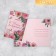 Postcard "Happy Birthday", flowers, glitter, 18 × 12 cm