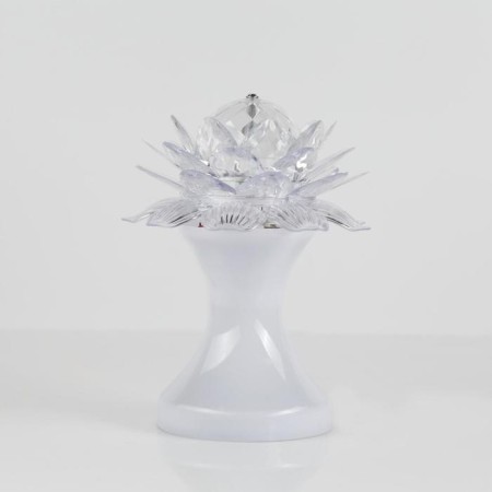 Light device "Flower" 12.5 cm, glow RGB, 220 V, white-1