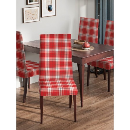 Czech on the chair "Grandmother's tablecloth", decorative, velor-2