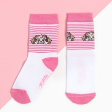Sky Patrol socks, white color, 18-20 cm