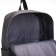 Young backpack from textiles on lightning, waterproof, 4 pockets, color gray color