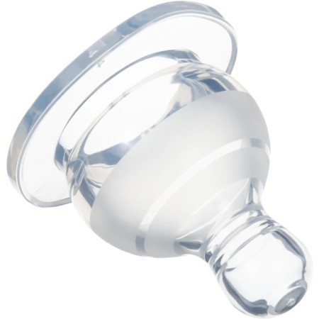 A nipple for a bottle, +6 months, fast flow, classic throat 35mm.-2