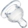 A nipple for a bottle, +6 months, fast flow, classic throat 35mm.