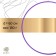 Broke for rhythmic gymnastics Grace Dance, professional, d = 60 cm, purple color