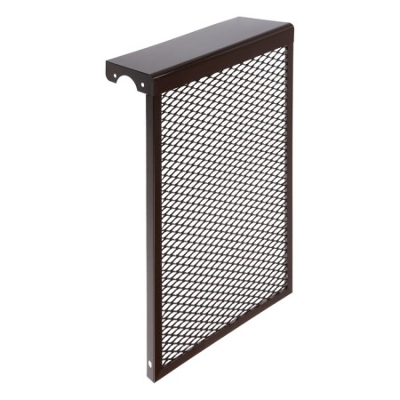 The screen for the cast -iron radiator "Vento" 4MER, 390x610x142 mm, 4 sections, metal, brown