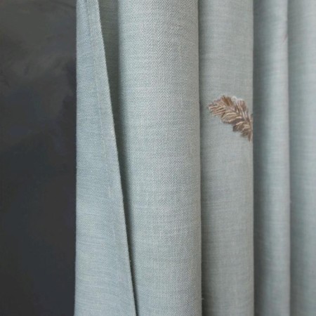 Set of curtains "Mika", size 145 x 270 cm - 2 pcs, blue-2