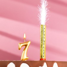 Candle for cake the number 