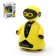 Robot "smart bot", drives along the line, lighting effects, yellow color