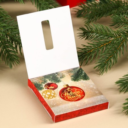 Dairy chocolate in the sticks “Happy New Year” in the box, 60 g (4 pcs. X 15 g).-3