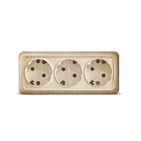 Universal 1173 Olympus, OP, 3 sockets, with grounding