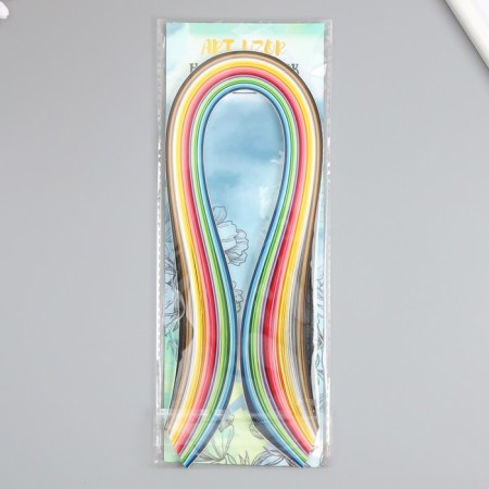 Strips for quilling 180 strips density 120 grams "colored" width 0.5 cm length 54 cm-3