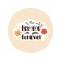Pareo and beach rug "Femme Forever", D = 150 cm