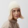Women's hat minku, beige color, rr 56-58