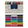 Plasticine soft (wax) 18 colors, 375 g of BrunovisConti. Happycolor