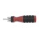A screwdriver with a set of scrap bit, 7 items, 125 mm