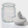 Bank for bulk products with ceramic lid of the bunny, 230 ml