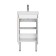 Tumbling under the Aquaton Skandon DOORS, 45 cm, white gloss color, rustic oak