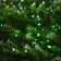 Garland “thread” 10 m, IP44, dark thread, 100 LED, green glow, 2 modes, solar battery
