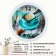 Wall watches, D-28 cm, kitchen, "coffee", silent