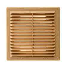 Ventilation ERA 1515 r, 150x150 mm, with a grid, detachable, beige