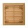Ventilation ERA 1515 r, 150x150 mm, with a grid, detachable, beige