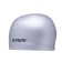 ATEMI Pu 12 swimming cap, fabric with polyurethane coating, silver color