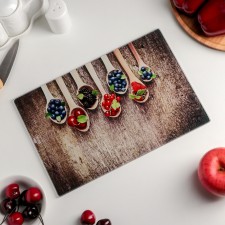 Board cutting glass shade 