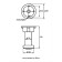 Relief is indispensable adjustable kitchen 95-130 mm, 100 mm, white