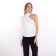 Jumper female, white color, size 42
