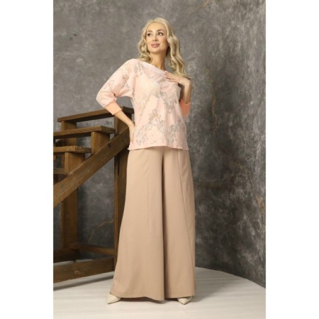 Female jumper, size 46, peach color-10