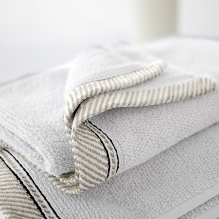 Verossa towel, 450 g, size 70x140 cm, white color