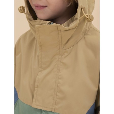 Windbreaker for boys, height 104 cm, sandy color-9