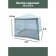 Sadovy tent 3*3m white, closed