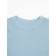 TOP for a girl with short sleeves on Generation ties, height 140 cm, blue color