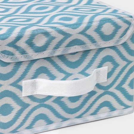 The storage box "Laguna", 26 × 20 × 16 cm, the color turquoise-3